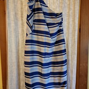 One shoulder BR dress